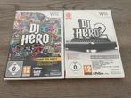 Wii DJ Hero & DJ Hero 2, Spelcomputers en Games, Games | Nintendo Wii, Vanaf 3 jaar, Ophalen of Verzenden, 3 spelers of meer, Muziek