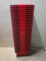 Grote partij rode winkelmandjes., Ophalen of Verzenden, Kunststof, Cd's