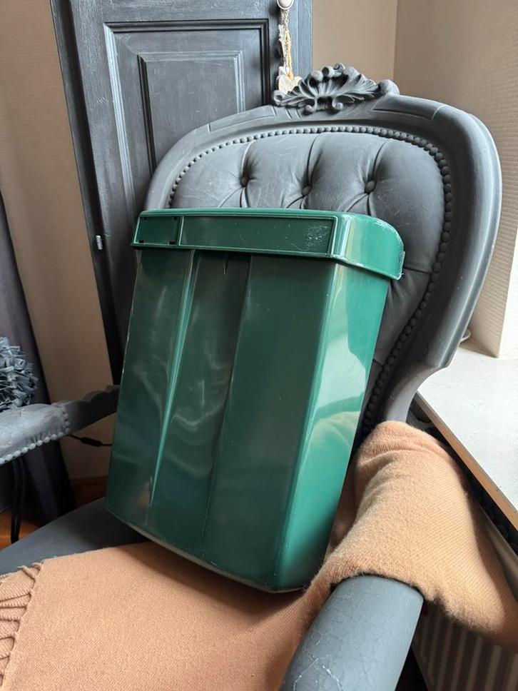 Groene ptt brievenbus -postbus Friso Kramer, Tuin en Terras, Brievenbussen, Zo goed als nieuw, Kunststof, Ophalen of Verzenden