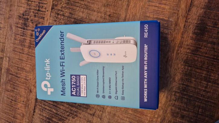 TP-Link RE450, Computers en Software, WiFi-versterkers, Ophalen