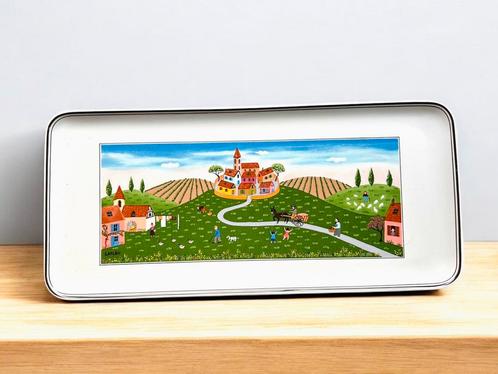 Cakeschaal Villeroy & Boch design Naïf Gerard Laplau, Huis en Inrichting, Keuken | Servies, Zo goed als nieuw, Schaal of Schalen