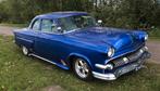 Ford customized Customline Business coupé 1954, 5000 cc, 1494 kg, Blauw, Particulier