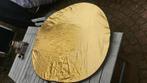 Te koop: reflector 120 x 80cm goud, zilver, wit, doorzichtig, Ophalen of Verzenden, Zo goed als nieuw, Lamp of Flitsset