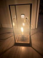 Glazen lamp, Huis en Inrichting, Woonaccessoires | Zuilen en Pilaren, Ophalen, Zo goed als nieuw