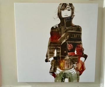 Urban Girl illustratie -Sophie Griotto - digigraph techniek beschikbaar voor biedingen