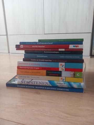Verschillende PABO studieboeken - zo goed als nieuw beschikbaar voor biedingen