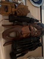 Afrikaans Houtsnijwerk Masker, Antiek en Kunst, Ophalen of Verzenden