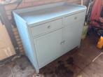 Vintage Commode - Blauw, Huis en Inrichting, Kasten | Dressoirs, Ophalen, Gebruikt, 25 tot 50 cm, Overige houtsoorten