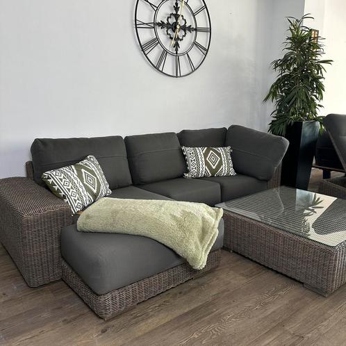 4 Seasons Outdoor (4SO) Tuinset — Loungeset – Goede staat, Tuin en Terras, Tuinsets en Loungesets, Zo goed als nieuw, Wicker, Bank