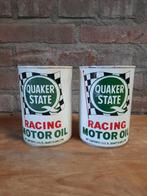 Set van twee volle Quaker State Racing Oil olieblikken, Amersfoort, Quaker State, Info@quakerstate.nl, Nieuw