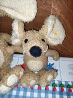 2 x Icare muis knuffel 37 cm en 24 cm thuismuis, Ophalen of Verzenden, Gebruikt, Overige typen