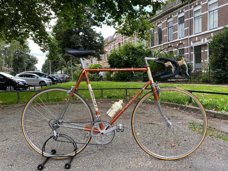Gazelle Champion Mondial 1976 Campagnolo Super Record, Fietsen en Brommers, Fietsen | Racefietsen, Zo goed als nieuw, Gazelle