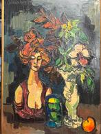 impressionistisch schilderij  Adrian Stahlecker (1937), Ophalen of Verzenden