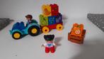 Lego Duplo Mijn Eerste Tractor 10615, Ophalen of Verzenden, Zo goed als nieuw, Complete set, Duplo