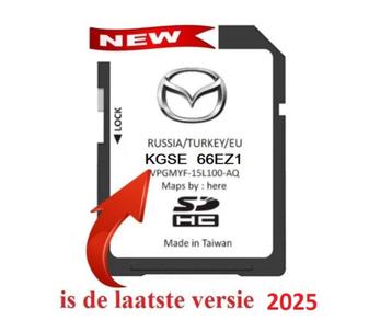 Mazda MZD CONNECT SD Kaart ✅ Navigatie  2025 Europa  beschikbaar voor biedingen
