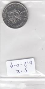 S12-G18-0209 Venezuela 1 bolivar 1977  MS63 Y52, Verzenden, Zuid-Amerika