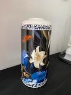 Heinen Delfts Blauwe vaas, Huis en Inrichting, Woonaccessoires | Vazen, Blauw, Aardewerk of Porselein, Ophalen of Verzenden, Zo goed als nieuw