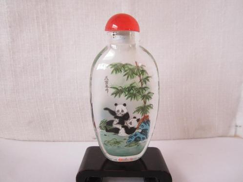 Chinese handbeschilderde snuff bottle, snuifflesje.0095 #, Antiek en Kunst, Kunst | Niet-Westerse kunst, Ophalen of Verzenden