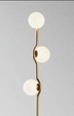 Vloerlamp glasbol 3-licht, Ophalen, Zo goed als nieuw, Modern, minimalistisch, Metaal