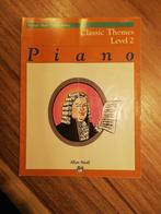 Alfred's basic piano library classic themes niveau 2, Klassiek, Ophalen of Verzenden, Zo goed als nieuw, Artiest of Componist