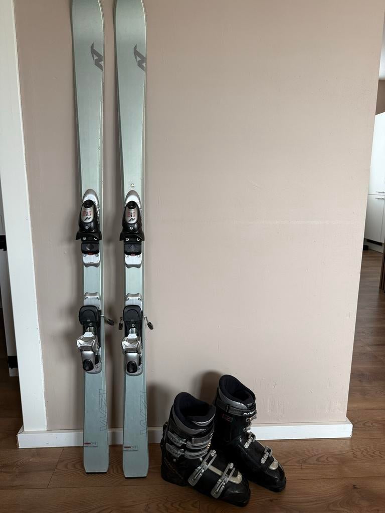 Nordica Ski's 163cm + Kneissl skischoenen maat 40, Ophalen, 160 tot 180 cm, Gebruikt, Carve