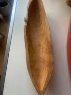 Fruit / brood bootschaal teakhout, Ophalen of Verzenden, Rond, Hout