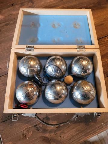 Jeu de Boules set  6x plus but en magneet beschikbaar voor biedingen