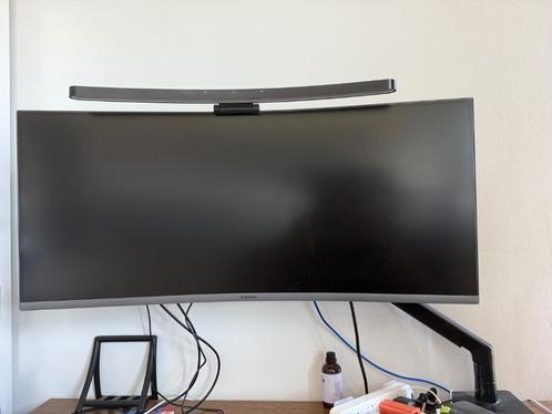 Monitor, Computers en Software, Monitoren, Zo goed als nieuw, 61 t/m 100 Hz, DisplayPort, HDMI, USB-C, Curved, Ultrawide, Overige typen