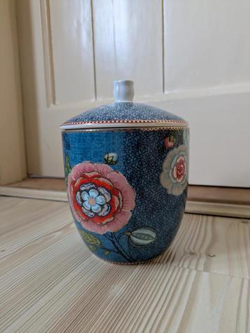 Pip Studio Spring to Life Blauw Voorraadpot Nieuw beschikbaar voor biedingen
