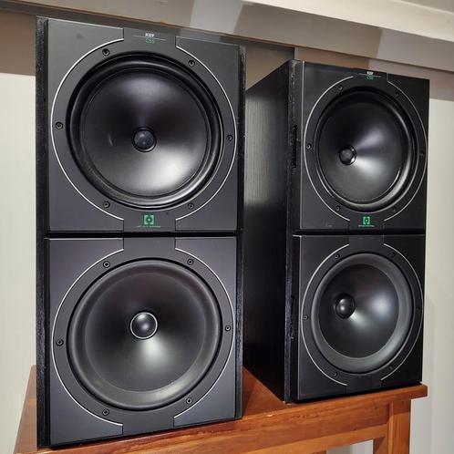 KEF C55 dual concentric, Audio, Tv en Foto, Luidsprekers, Zo goed als nieuw, Front, Rear of Stereo speakers, Overige merken, Ophalen