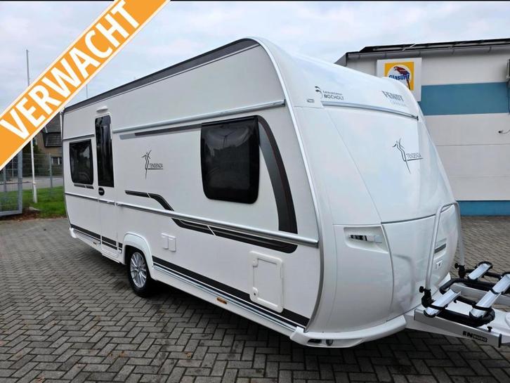 Fendt Tendenza 465 SFB Nieuwstaat mover fietsendrager, Caravans en Kamperen, Caravans, Bedrijf, tot en met 4, 1250 - 1500 kg, Rondzit