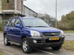 Kia Sportage 2.7 V6 Adventure 4WD | Lederen Bekleding | Trek, Auto's, Automaat, Gebruikt, Zwart, Blauw