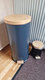 Industriële pedaalemmer Prullenbak 30L + 5L, Ophalen, Zo goed als nieuw, Minder dan 50 cm