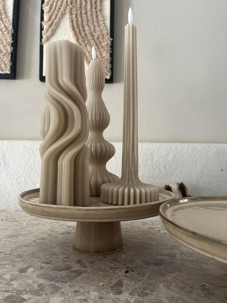 2x taartplateau van mica decorations, Huis en Inrichting, Keuken | Servies, Nieuw, Ophalen of Verzenden