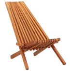 2x Terrasstoel tuinstoel stoel hardhout hout GRATIS BEZORGD!, Verzenden, Nieuw, Hout, Inklapbaar