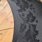 Vintage Brocante Paraplu, Sieraden, Tassen en Uiterlijk, Paraplu's, Ophalen of Verzenden, Gebruikt, Zwart