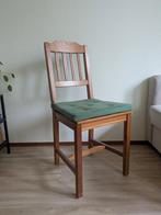 Vintage stoelenset, 3+1 gratis, excl. kussens, Huis en Inrichting, Stoelen, Ophalen, Gebruikt, Bruin, Vintage