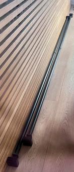 2 gordijnroedes incl alle schoreven, Ophalen of Verzenden, Zo goed als nieuw, Keu of Ballen