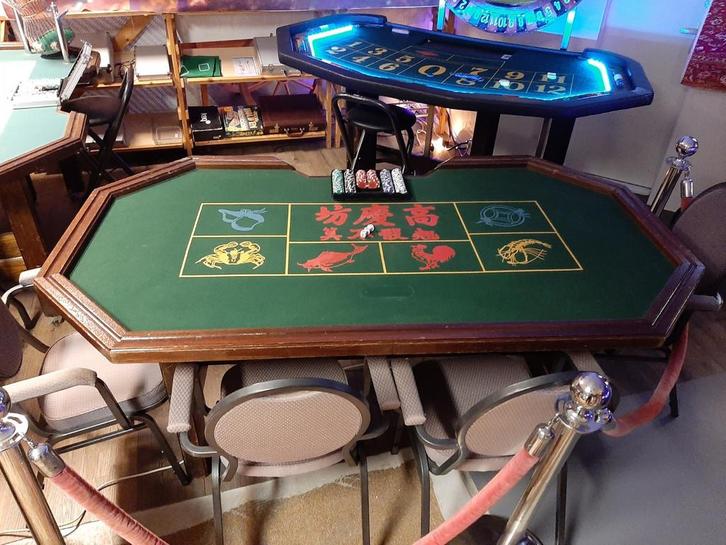 Te koop zeldzame Casino Speeltafel Hoo Hey How, Hobby en Vrije tijd, Gezelschapsspellen | Bordspellen, Ophalen