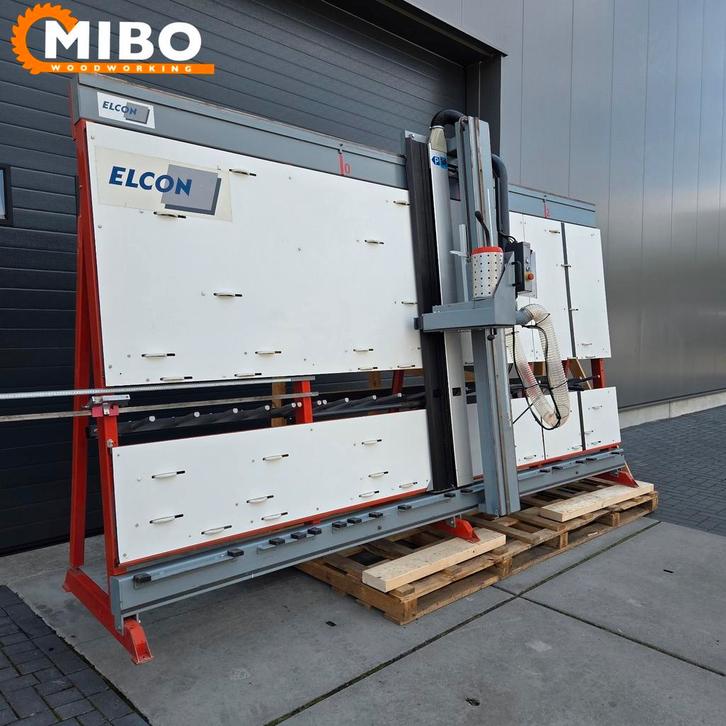 Elcon platenzaag Wandzaag 3300 x 1550 verticale zaag ****, Doe-het-zelf en Verbouw, Gereedschap | Zaagmachines, Zo goed als nieuw
