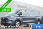 Ford Transit Custom 320 2.0TDCI 170pk L2H1 Trend | 4x4 | AWD, Auto's, Automaat, 1836 kg, 4 cilinders, Blauw