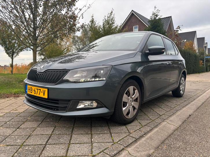Skoda Fabia 1.0 Greentech 75pk 2015 Grijs, Auto's, Skoda, Particulier, ABS, Airbags, Airconditioning, Centrale vergrendeling, Cruise Control