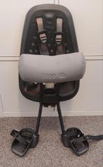 Yepp voorzitje fietsstoeltje voor met windscherm en adapter, Yepp, Voorzitje, Ophalen of Verzenden, Gebruikt