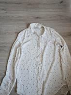 Hartjes blouse H&M maat 34, H&M, Wit, Ophalen of Verzenden, Zo goed als nieuw