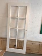 Nieuwe Weekamp stompe deur met facet glas, 211.5x88cm, Doe-het-zelf en Verbouw, Deuren en Horren, Ophalen, 80 tot 100 cm, Binnendeur