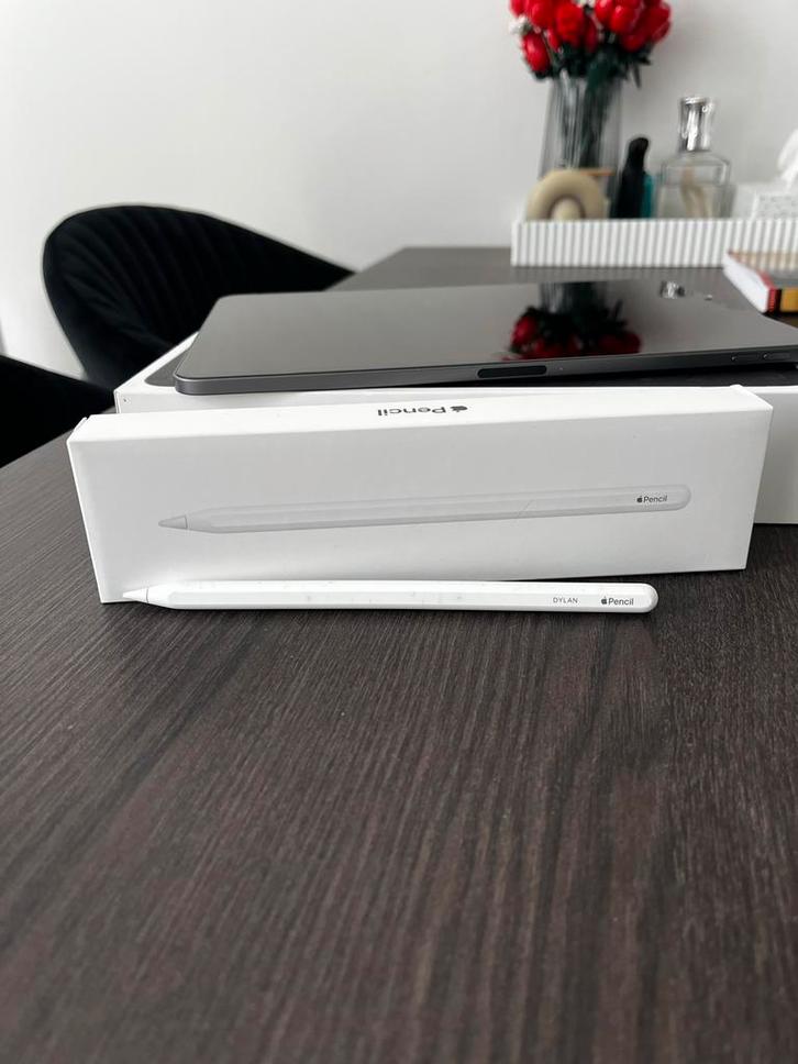 iPad Pro 11" 64GB Space Gray + Apple Pencil 2, Computers en Software, Apple iPads, Zo goed als nieuw, Apple iPad Pro, Wi-Fi, 11 inch