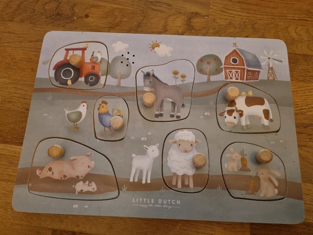 Puzzel met geluid van Little Dutch, Ophalen of Verzenden, Zo goed als nieuw