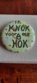 Vintage button, woningnood., Ophalen of Verzenden, Zo goed als nieuw, Overige onderwerpen