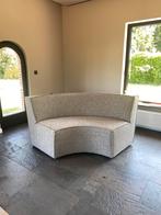 Prachtige ronde eetkamerbank beige nieuw!!, Ophalen, 150 tot 200 cm, 75 tot 100 cm, Stof