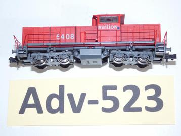 Adv-523 N Spoor Diesellocomotief Railon 6408 Minitrix NS beschikbaar voor biedingen